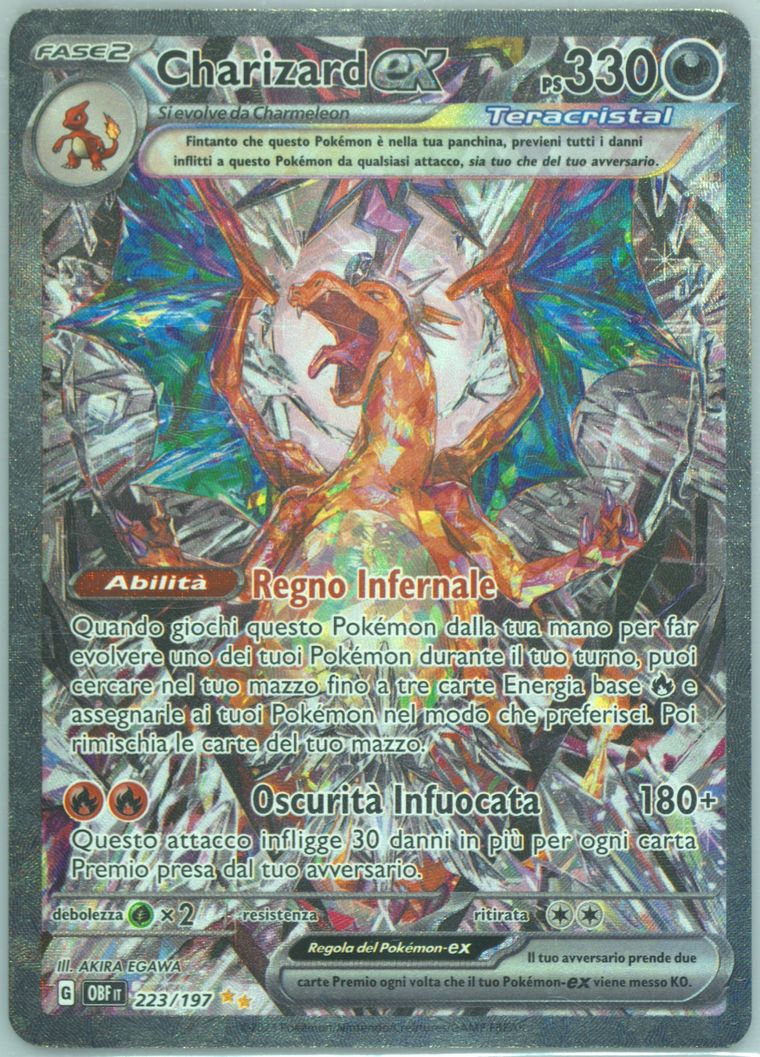 Charizard EX (Obf Obsidian Flames)