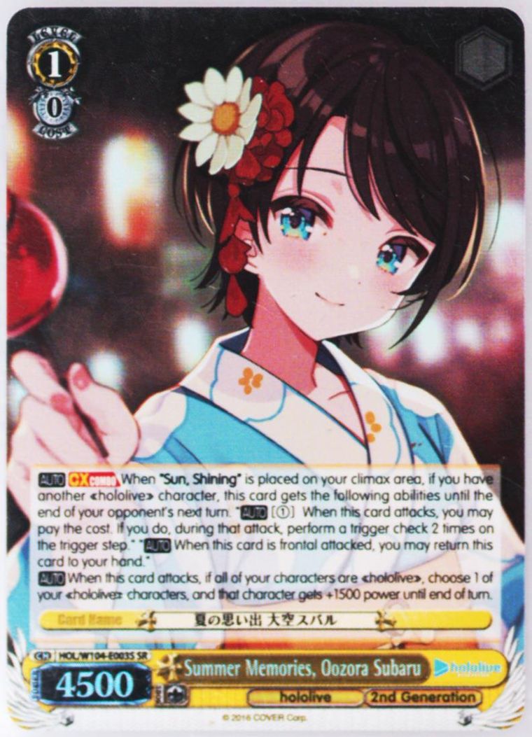 Auction Prices Realized Tcg Cards 2023 Weiss Schwarz
