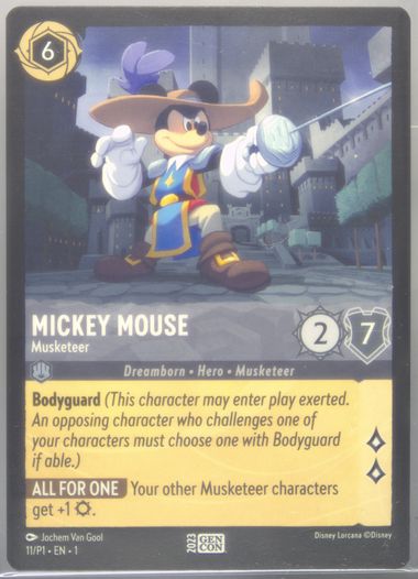 Auction Prices Realized Tcg Cards 2023 DISNEY LORCANA EN P1-PROMO