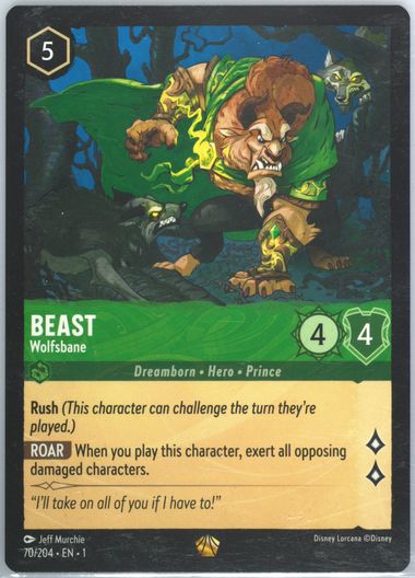 Auction Prices Realized Tcg Cards 2023 DISNEY LORCANA EN 1