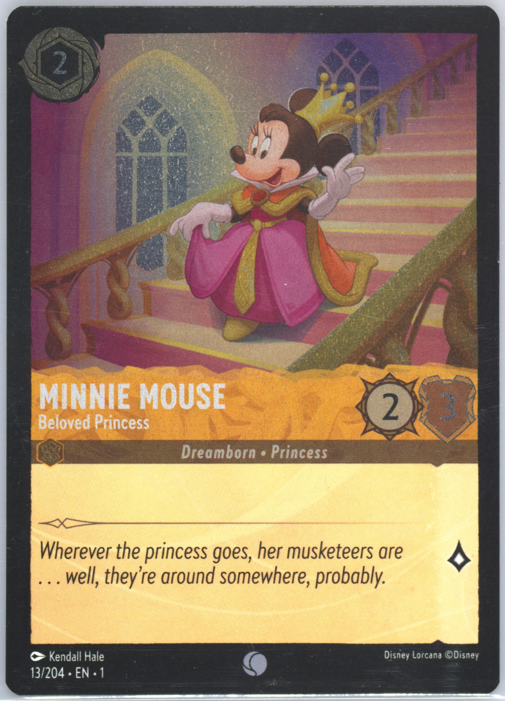 minnie mouse lorcana card Amazon.com: MTG Decks & More Disney Lorcana Disney Princesses Deck -  Cinderella, Snow White, Rapunzel, Moana, Minnie Mouse, Tiana, Kida - Custom  Built - Very Strong