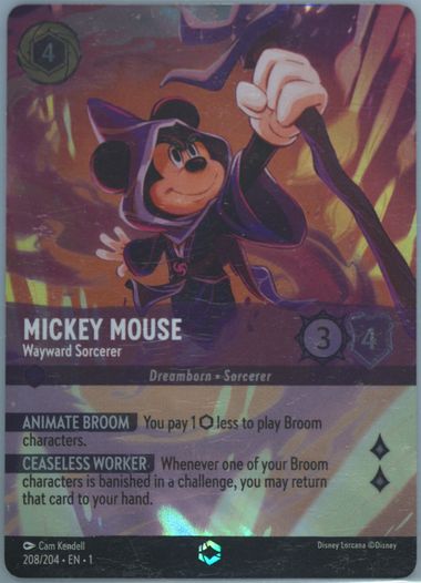 Auction Prices Realized Tcg Cards 2023 DISNEY LORCANA EN 1