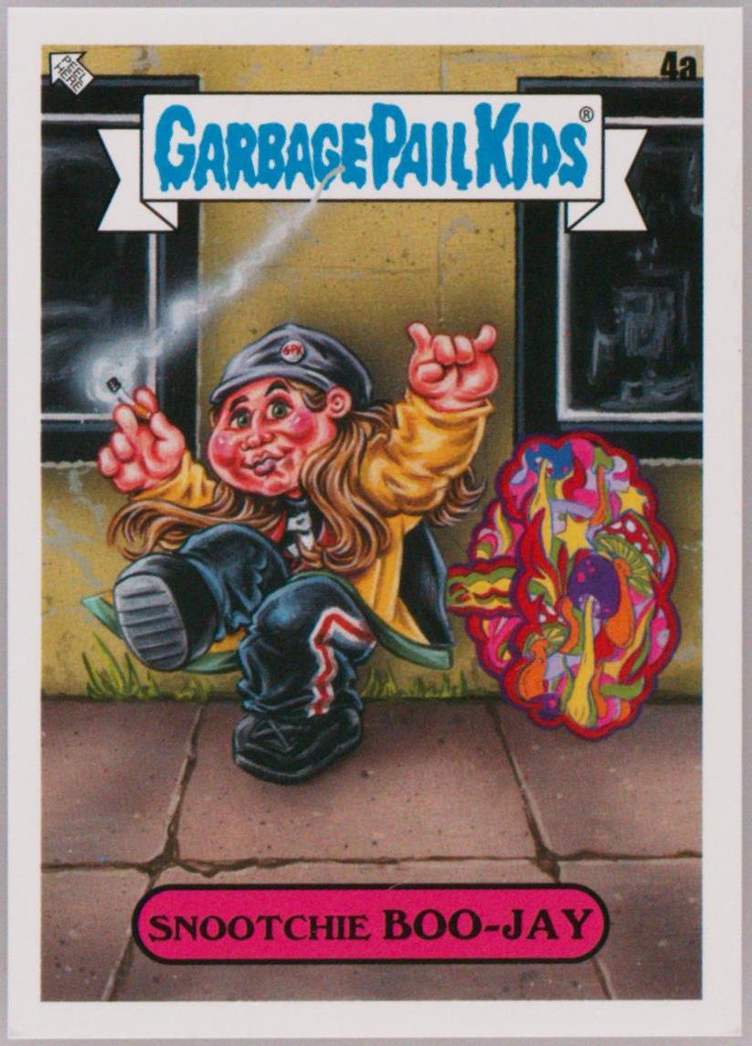 2023 Topps Garbage Pail Kids X View Askew #4a Snootchie Boo-Jay front