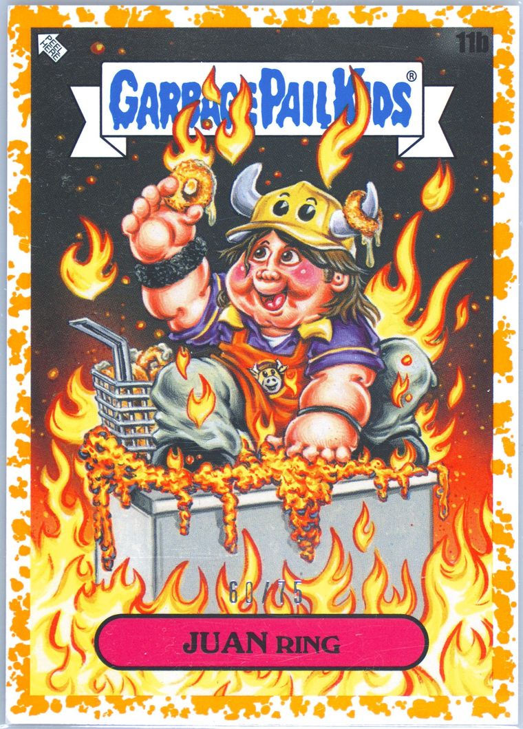 2023 Topps Garbage Pail Kids X View Askew #11b Juan Ring front