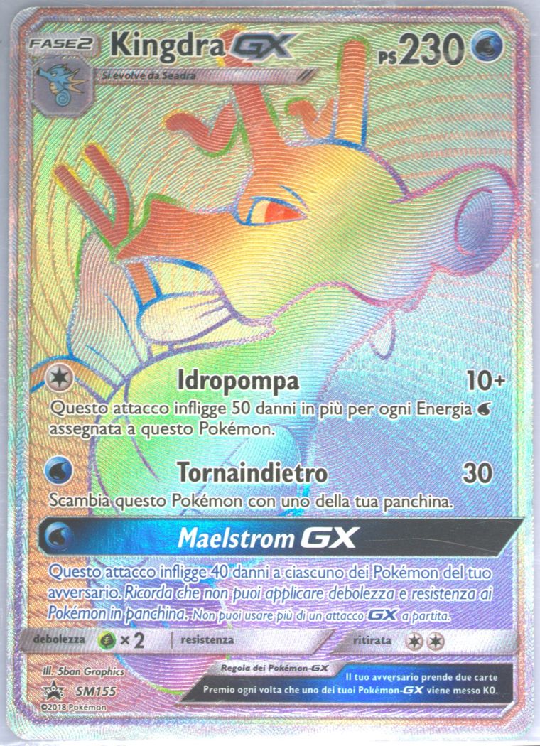Full Art/Kingdra GX - Sm Promos