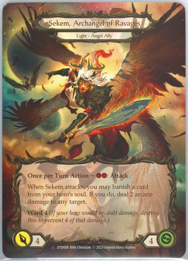 Auction Prices Realized Tcg Cards 2023 FLESH AND BLOOD DUSK