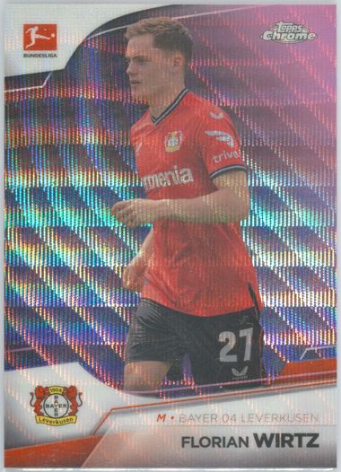 22-23 Topps FLORIAN WIRTZ パラレルカード 99シリ 22-23 Topps FLORIAN WIRTZ パラレルカード 99シリ 22-23 Topps