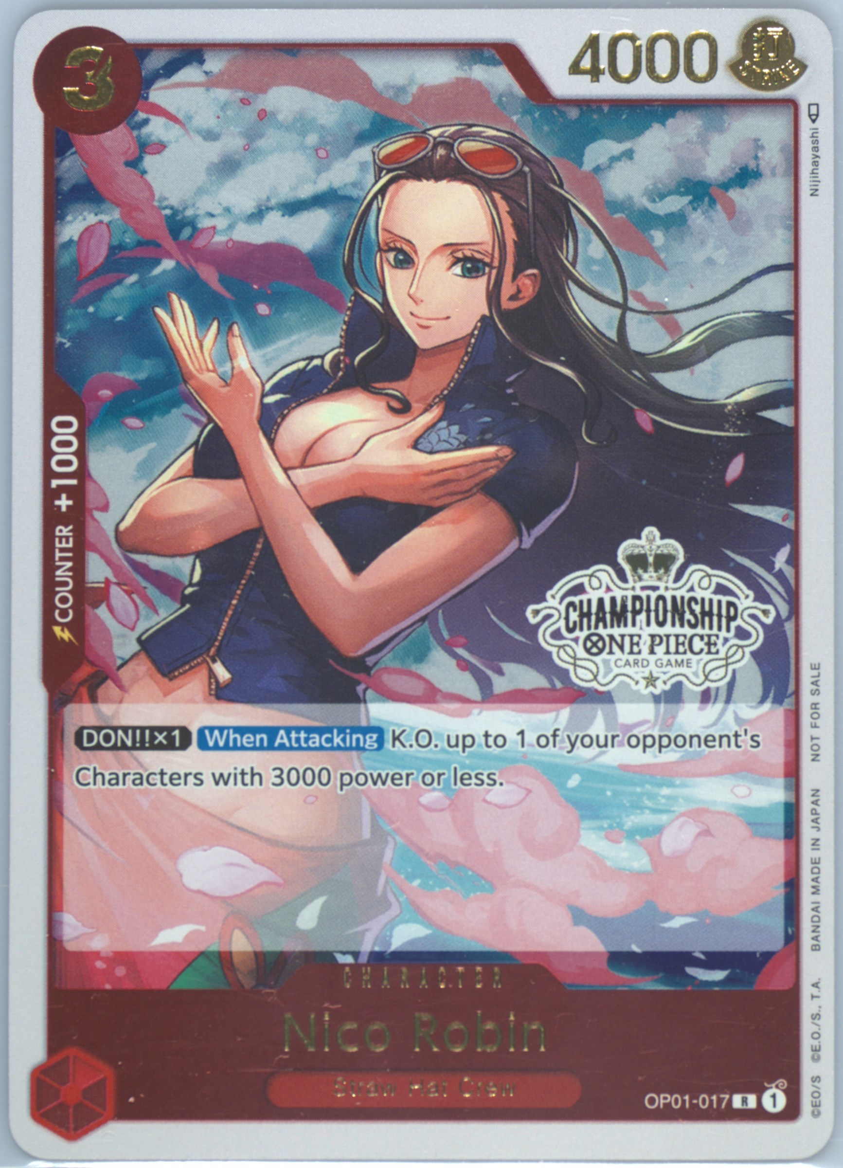 PSA10DON!! CARD ロビン0811 Spec Details
