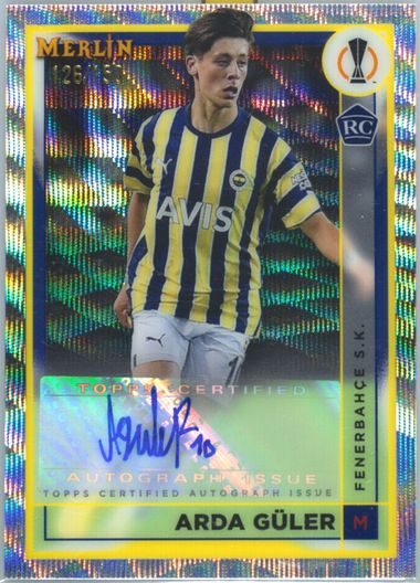 アルダ ギュレル 2022-23 Topps Merlin UEFA 直筆サイン Auction Prices Realized Soccer Cards 2022-23 TOPPS MERLIN