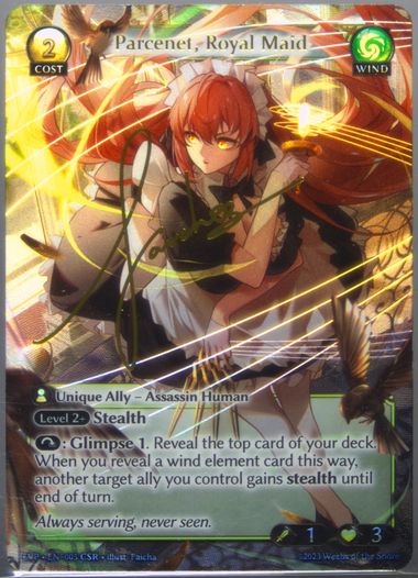 Parcenet, Royal Maid GRAND ARCHIVE CSR