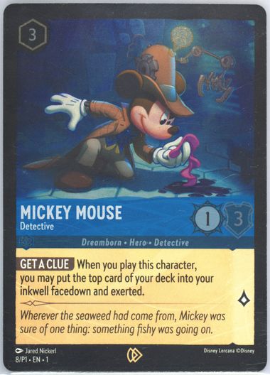 Auction Prices Realized Tcg Cards 2023 DISNEY LORCANA EN P1
