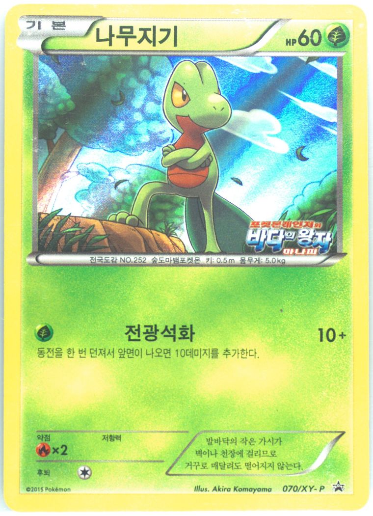 Treecko - Promo - Pokemon Korean card