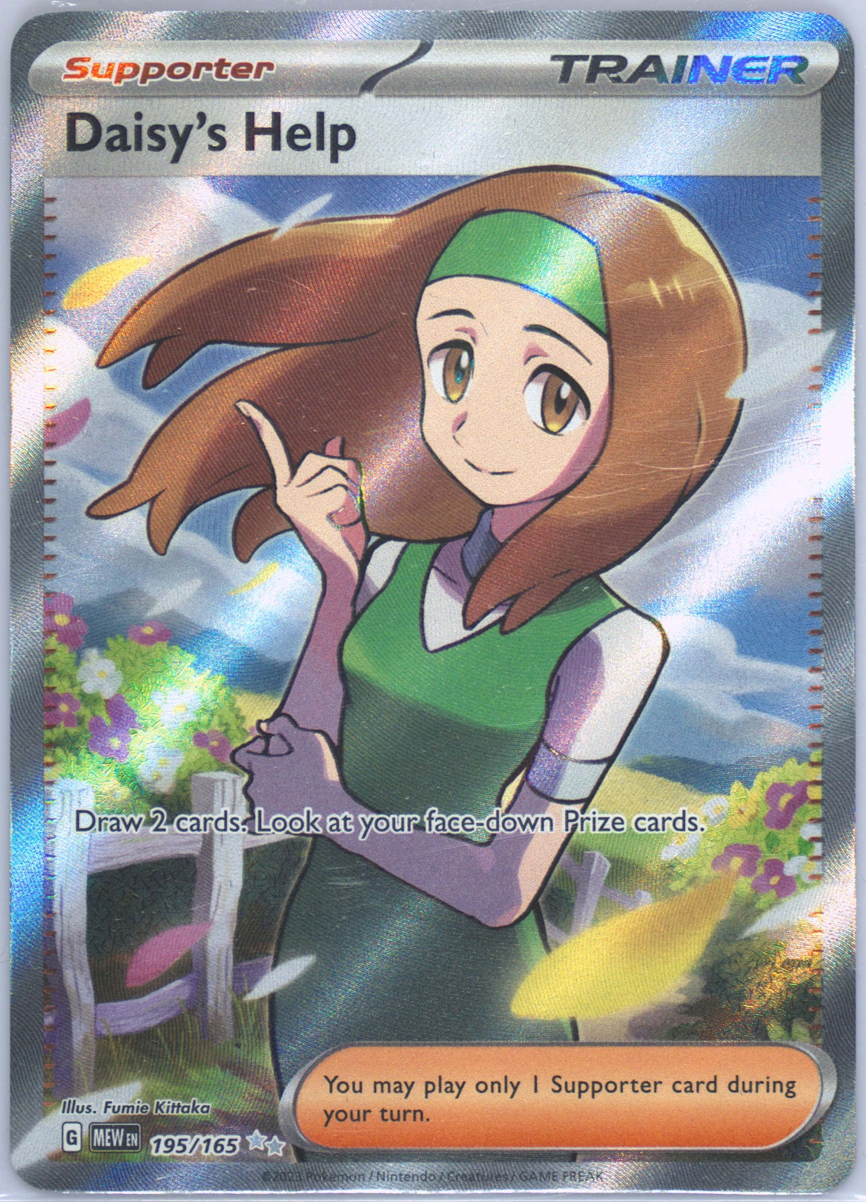 Daisy's Help Holo PSA 10