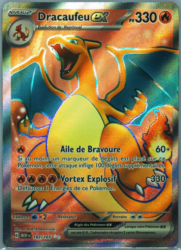Charizard EX (Mew Fr 151)