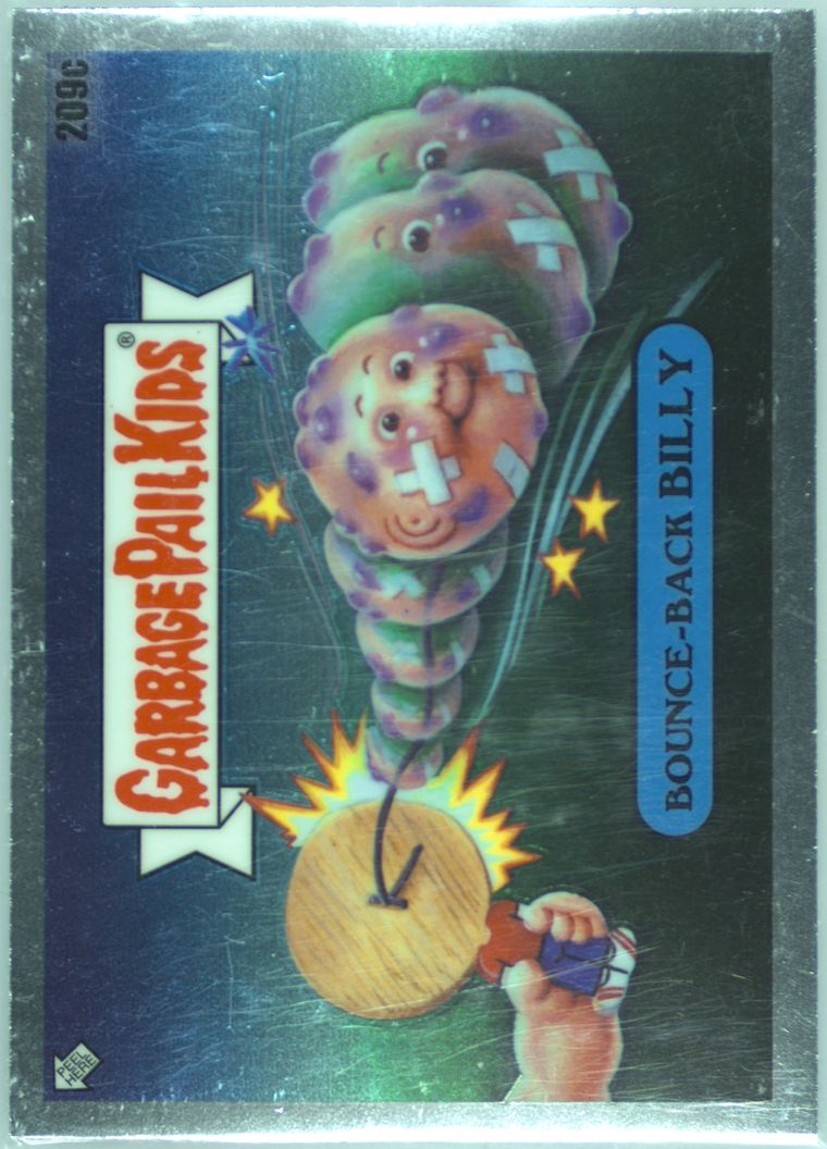 2023 Topps Garbage Pail Kids Chrome #209c Bounce-Back Billy front