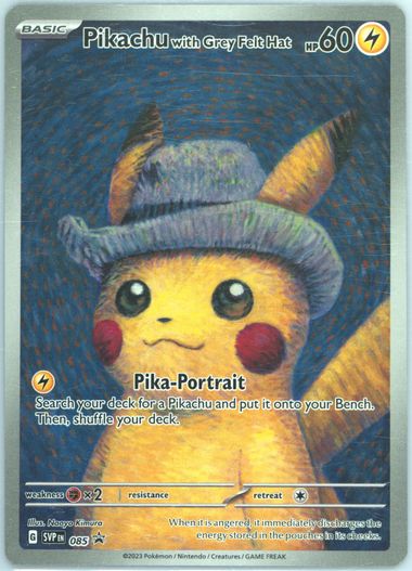2023 ピカチュウ グレー フェルト帽 PSA 10 2023 Pikachu with Grey Felt Hat PSA 10 FA - カルドバ