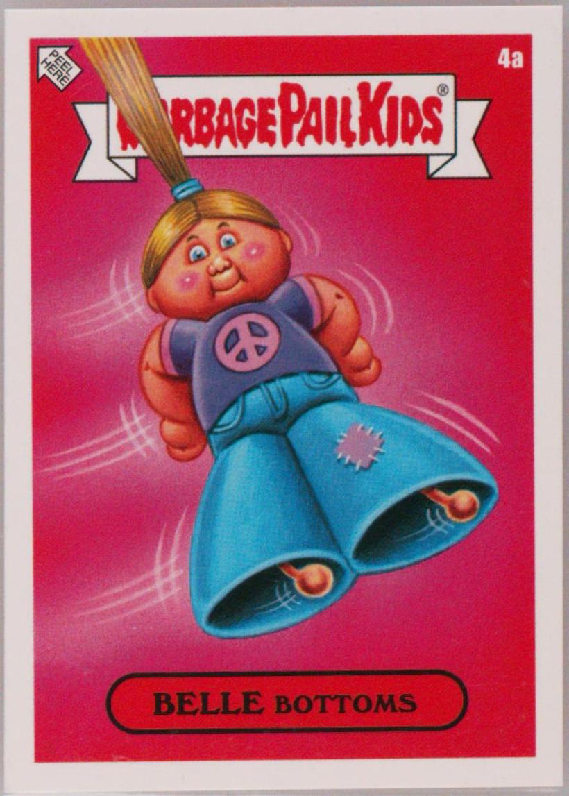 2023 Topps Garbage Pail Kids We Hate The '70s #4a Belle Bottoms front