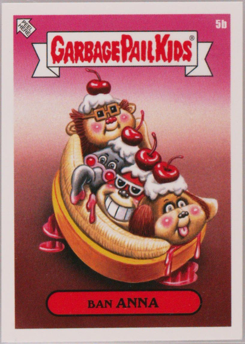2023 Topps Garbage Pail Kids We Hate The '70s #5b Ban Anna front