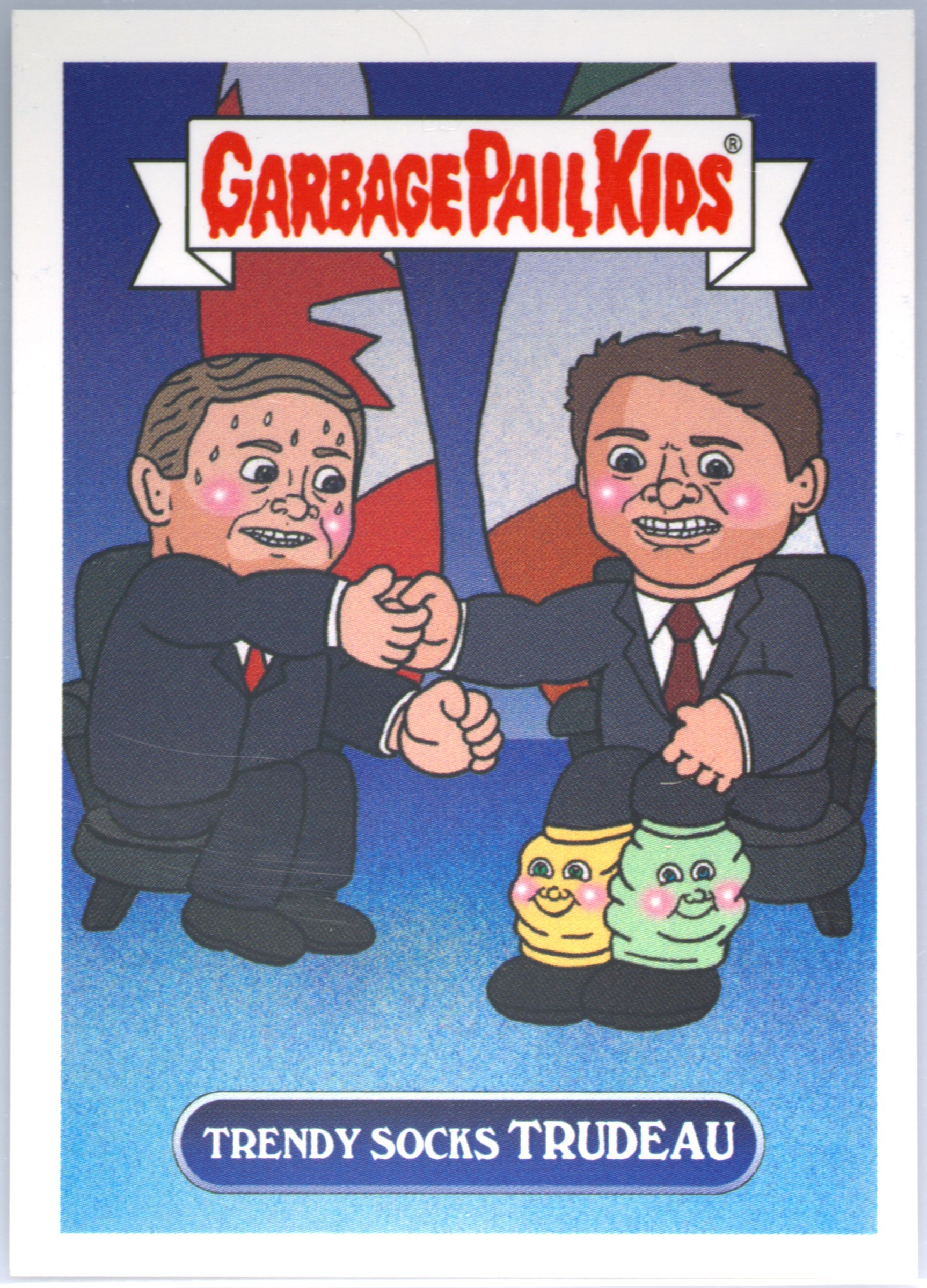 Trendy Socks Trudeau