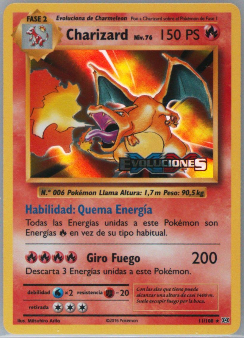 charizard pokemon card value 2016 Pokemon - Charizard (11/108) - XY Evolutions main image 1