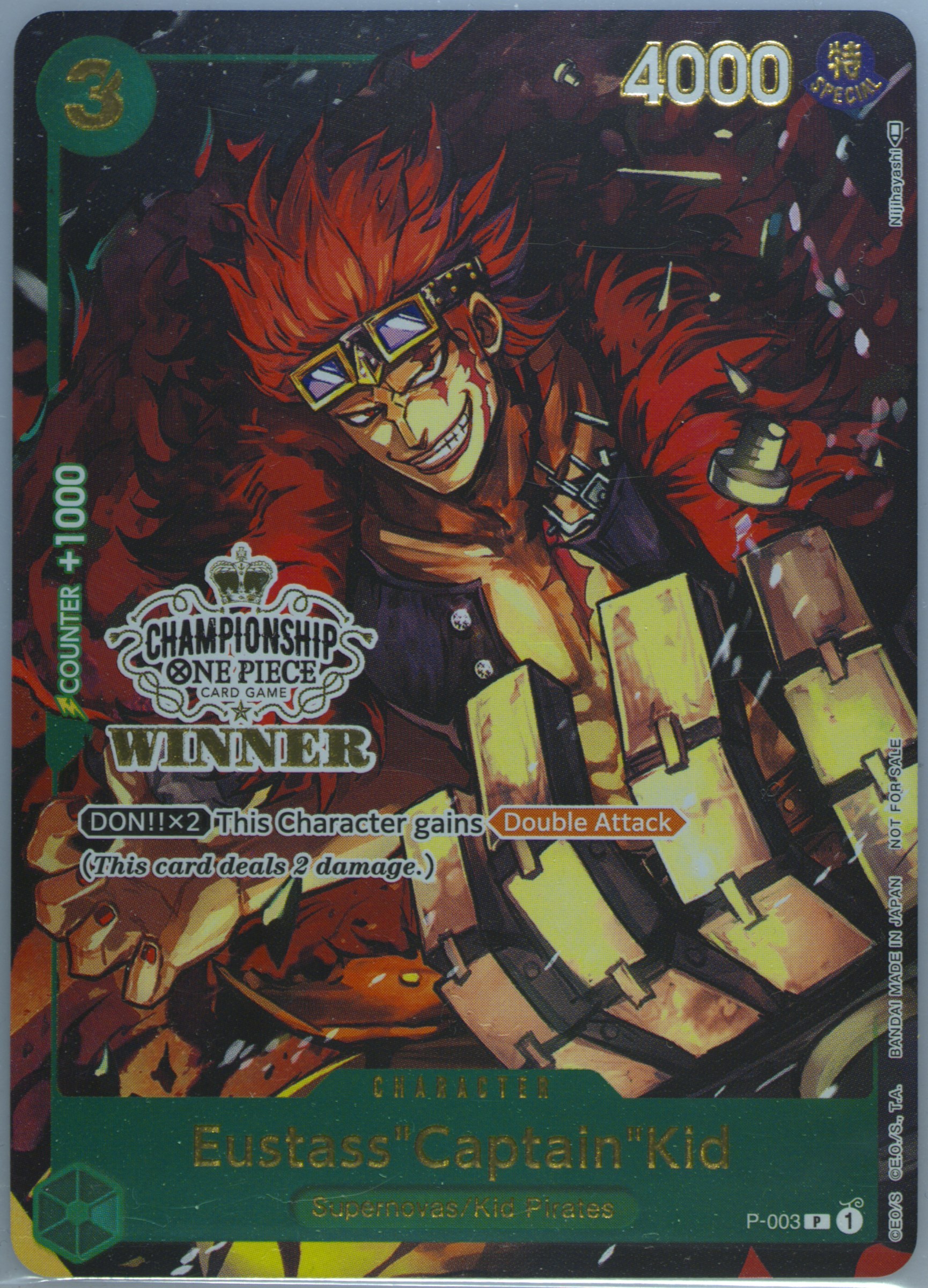Auction Prices Realized Tcg Cards 2023 One Piece Promos
