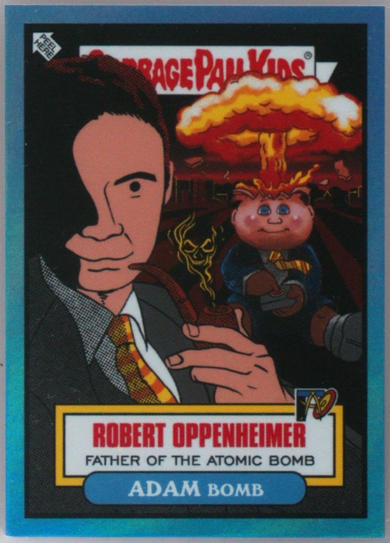 2023 Topps X Ermsy Entertainment Blend Look 'N See Blue #2A Adam Bomb front