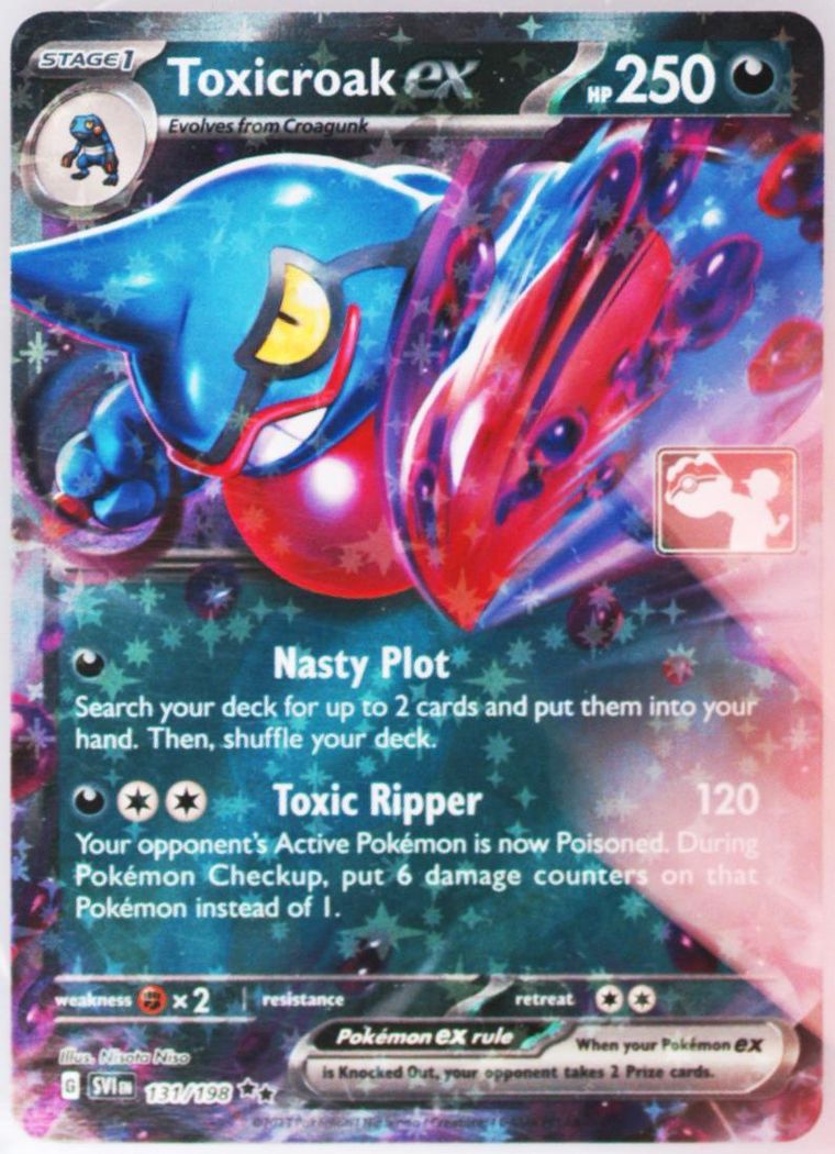 Toxicroak EX (Pokemon Play Prize Pack Series 3)