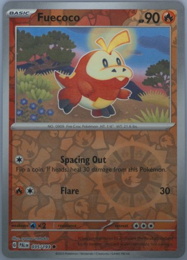fuecoco pokemon card POKEMON TCG: SCARLET AND VIOLET: PALDEAN FATES: POKEMON EX PREMIUM COL –  Collectors Emporium NY main image 0