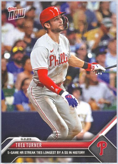 Auction Prices Realized Baseball Cards 2023 TOPPS NOW Trea