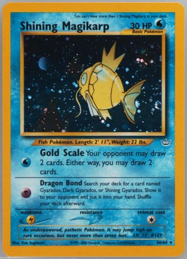 Auction Prices Realized Tcg Cards 2001 POKEMON NEO