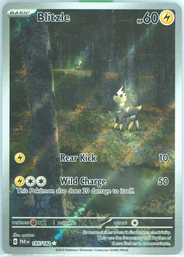 blitzle pokemon card price Blitzle - 062/182 - Paradox Rift main image 0