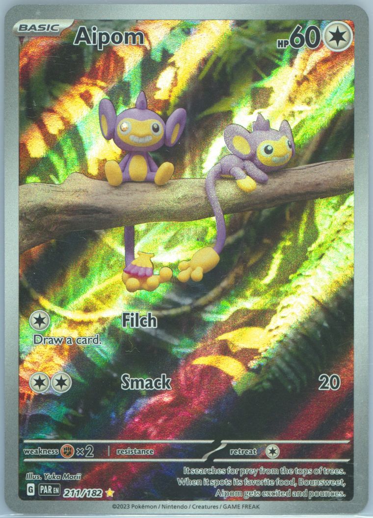 ambipom pokemon card value Ambipom(Uncommon) {C} <087/101> [SV6] – 晴れる屋2 main image 1