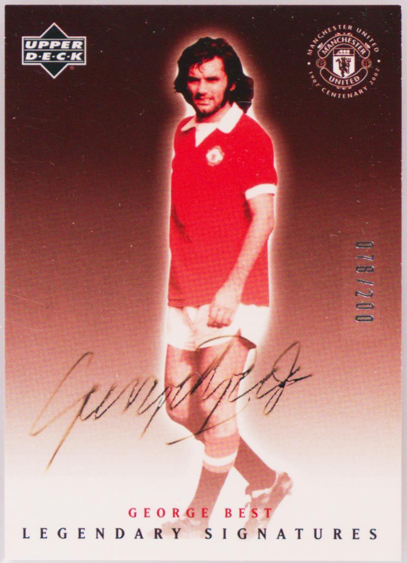 UPPER DECK MANCHESTER UNITED 2002 OGS-A2 OLE GUNNAR SOLSKJAER