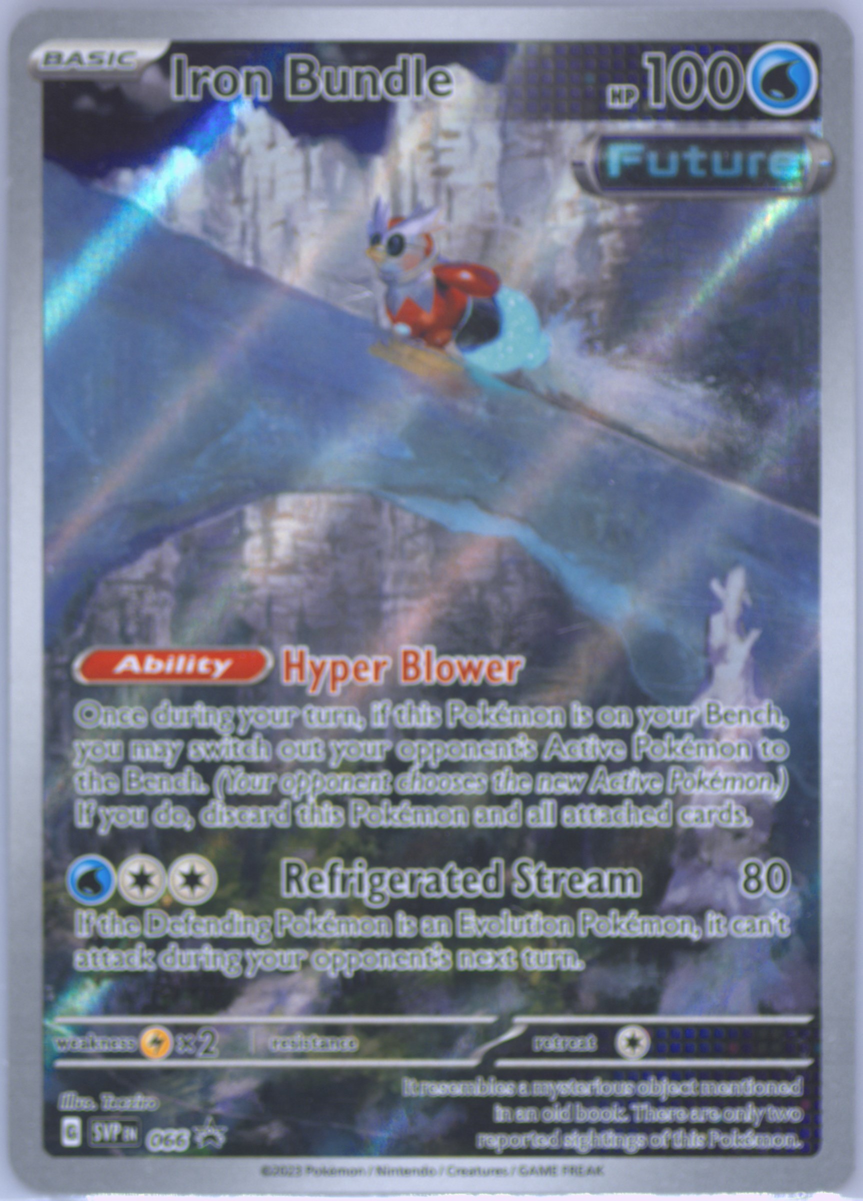 ting lu ex pokemon card value Japanese Iron Treads ex 096/078 SR sv1V PSA 10 main image 1