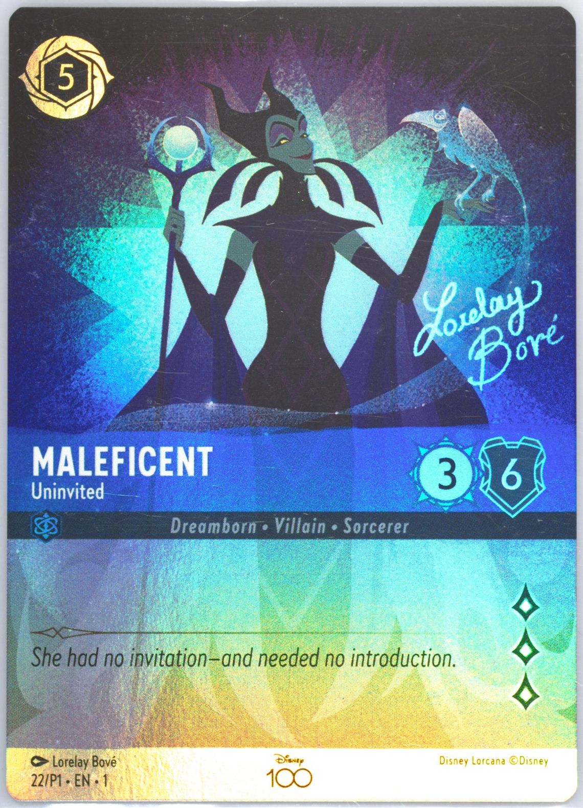 Auction Prices Realized Tcg Cards 2023 Disney Lorcana En P1