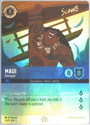 Auction Prices Realized Tcg Cards 2023 DISNEY LORCANA EN P1
