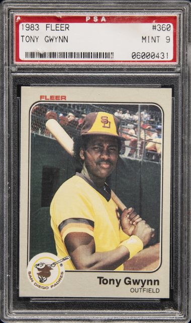 Lot - 1984 Donruss # 324 Tony Gwynn