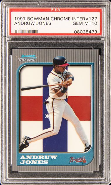 1997 BOWMAN CHROME ADRIAN BELTRE PSA 10 ROOKIE #182