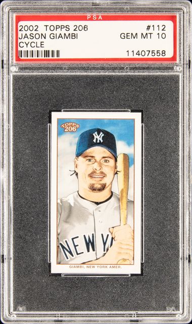 Sold at Auction: Jason Giambi rookie baseball card