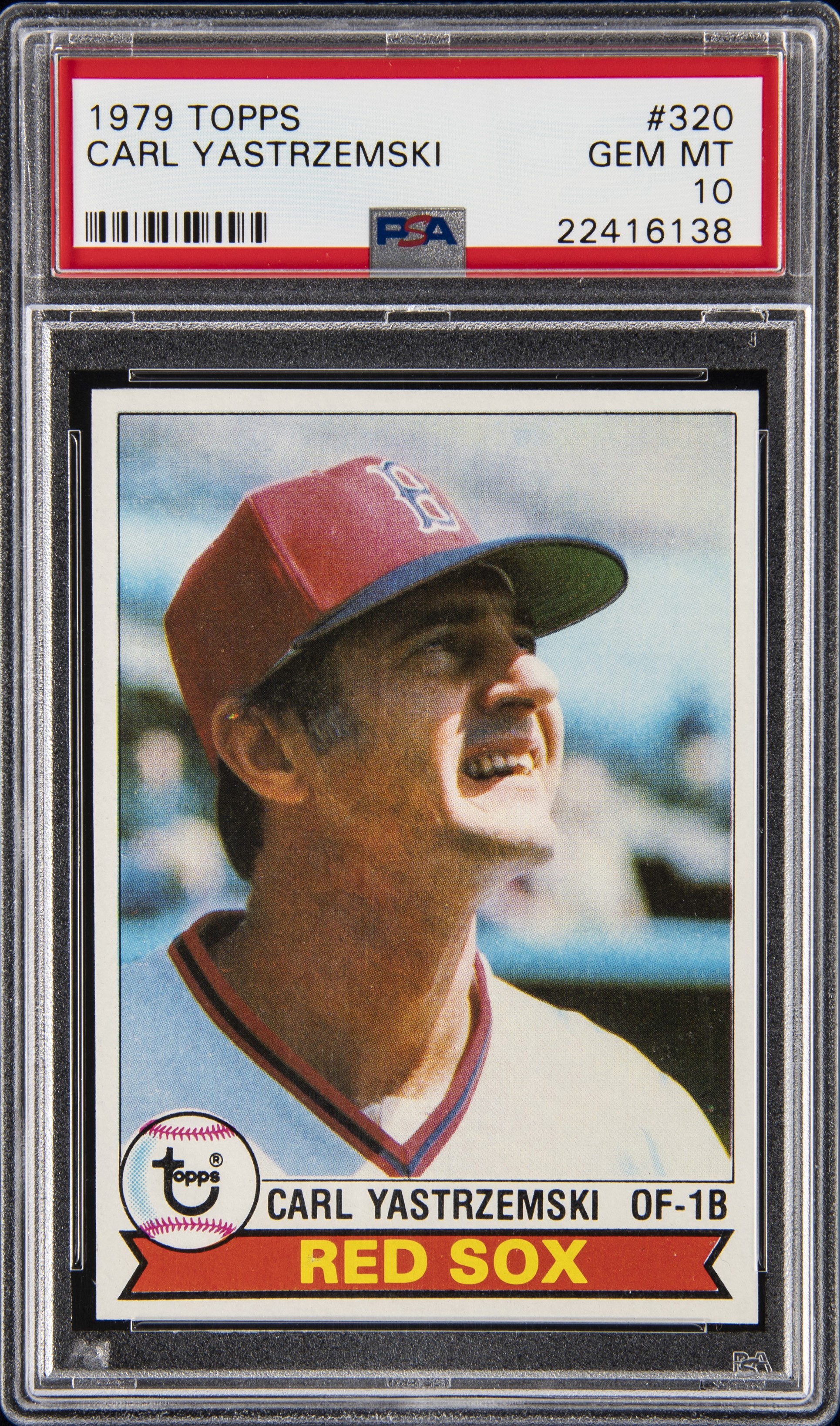 1979 Topps #320 Carl Yastrzemski - PSA GEM MT 10
