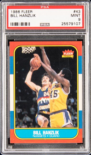 1986 Fleer #35 World B. Free - PSA MINT 9 on Goldin Auctions