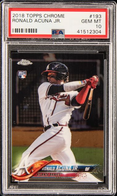  2018 Topps Update Salute #S-21 Ronald Acuna Jr