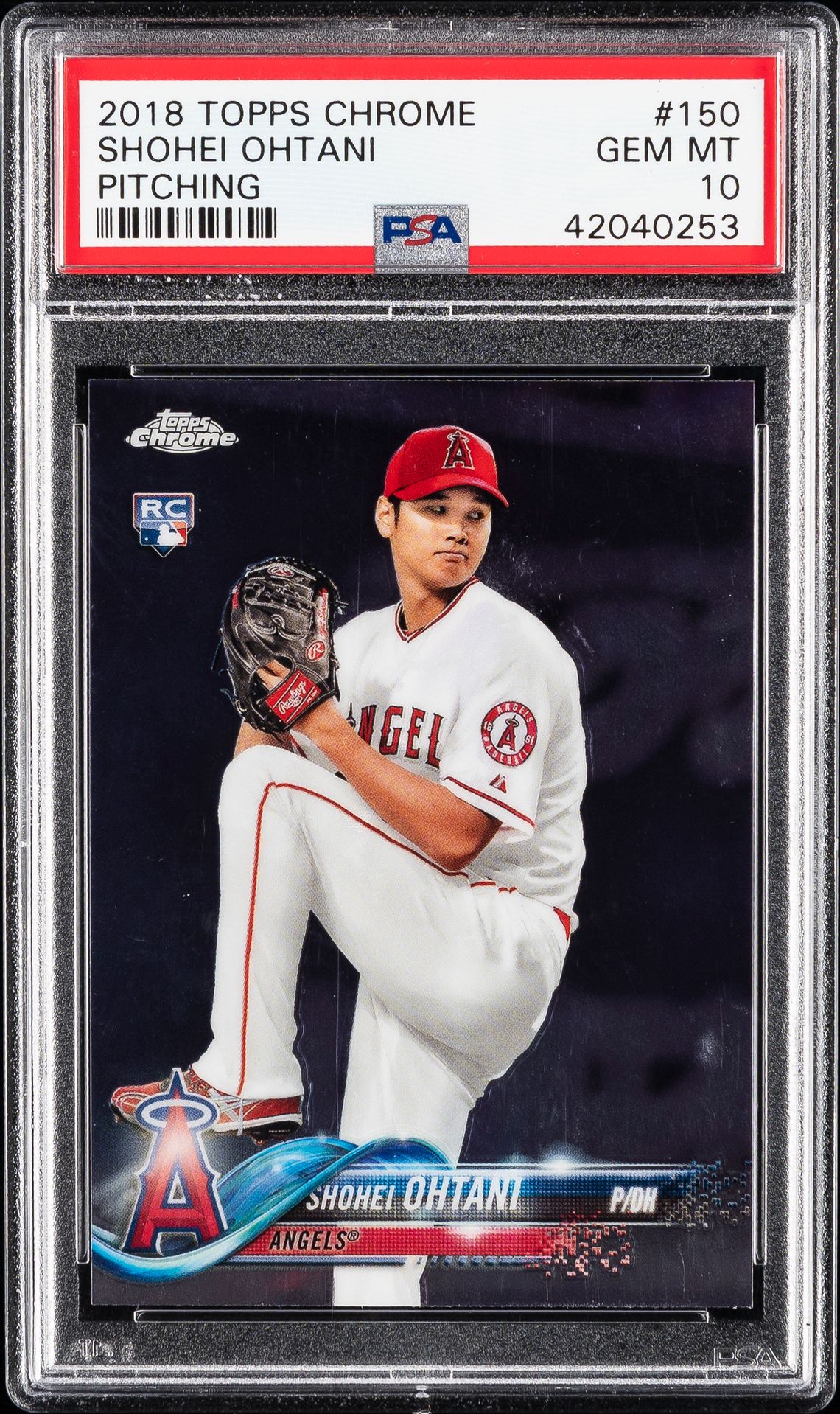 OHTANI TOPPS CHROME 2018