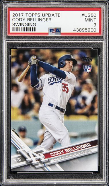 Cody Bellinger 2017 Topps Update rookie card