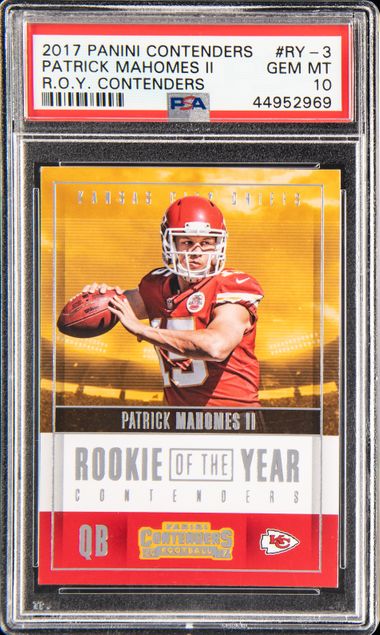 2018 Panini = Patrick Mahomes II Score 'Home & Away' #11 Jersey