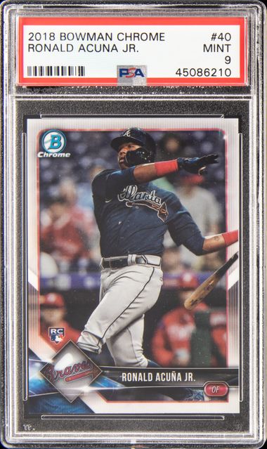 RONALD ACUNA JR ROOKIE 1983 RETRO 2018 TOPPS