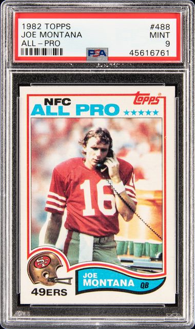 At Auction: 1982 Topps Ronnie Lott Rookie Psa 7