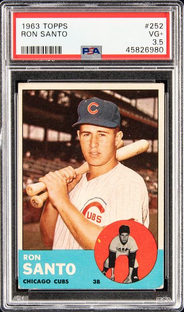 1963 Topps Ron Santo