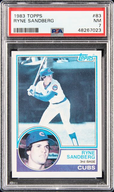 Ryne Sandberg 1984 Donruss #311 Chicago Cubs