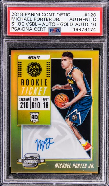 2022 Panini Contenders Optic Rookie Ticket Autograph Green Pulsar #127 Kenny  Pickett Signed Rookie Card (#08/30) - Jersey Number - PSA GEM MT 10,  PSA/DNA GEM MT 10 - Pop 1 on Goldin Auctions